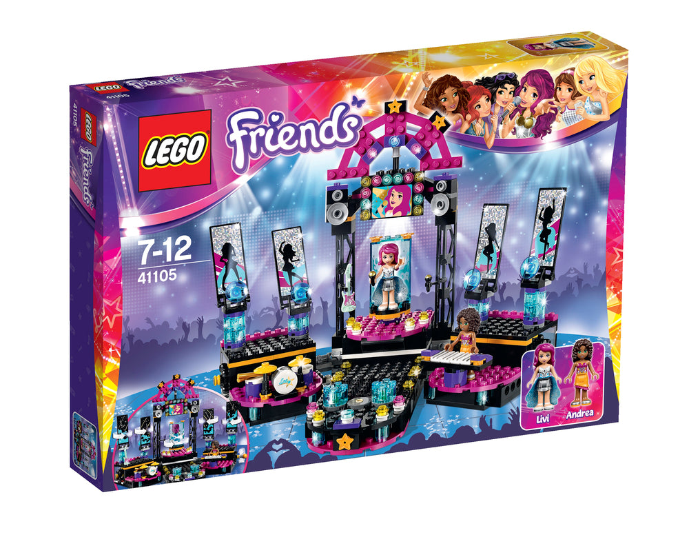 41105 LEGO FRIENDS POPSTJERNESCENE