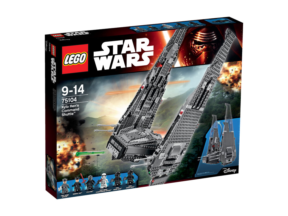 75104 LEGO STAR WARS KYLO REN'S COMMAND SHUTTLE