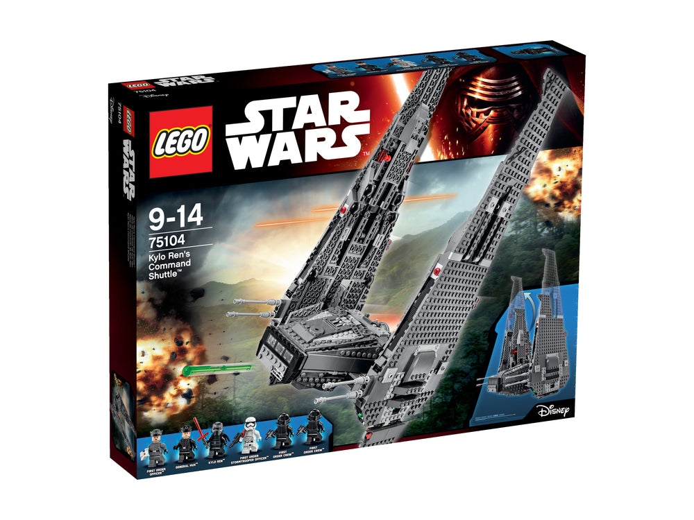 75104 LEGO STAR WARS KYLO REN'S COMMAND SHUTTLE