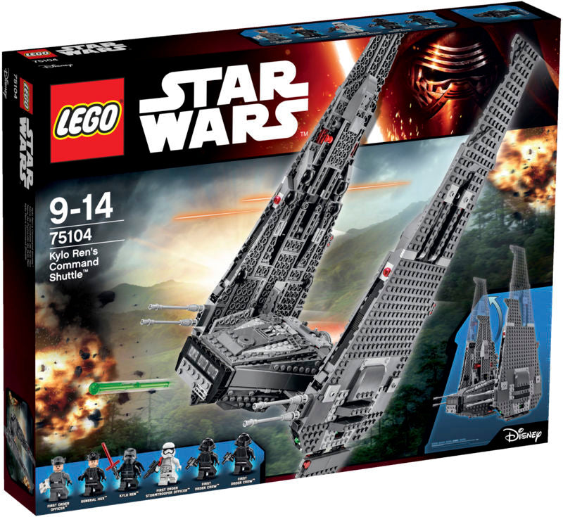 75104 LEGO STAR WARS KYLO REN'S COMMAND SHUTTLE