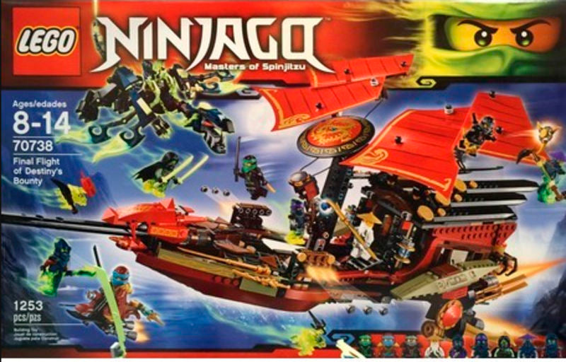 70738 LEGO NINJAGO SKÆBNEBÅDENS SIDSTE REJSE