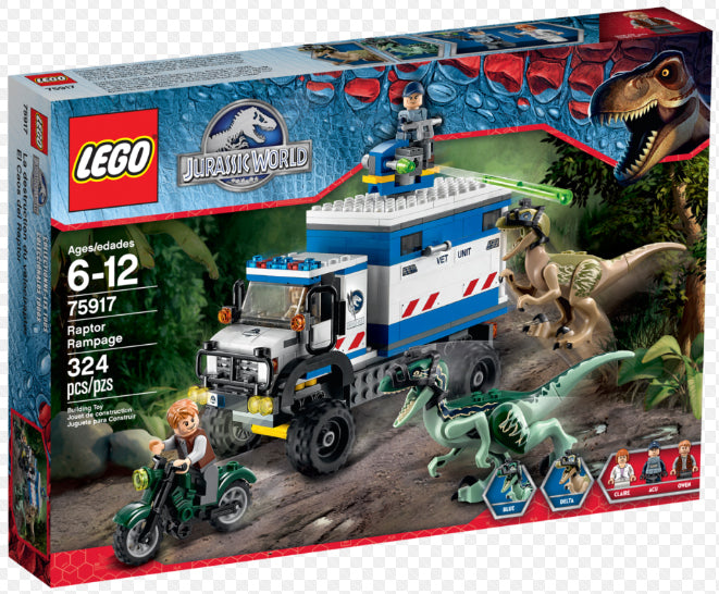 75917 LEGO JURASSIC WORLD RAPTOR-ANGREB
