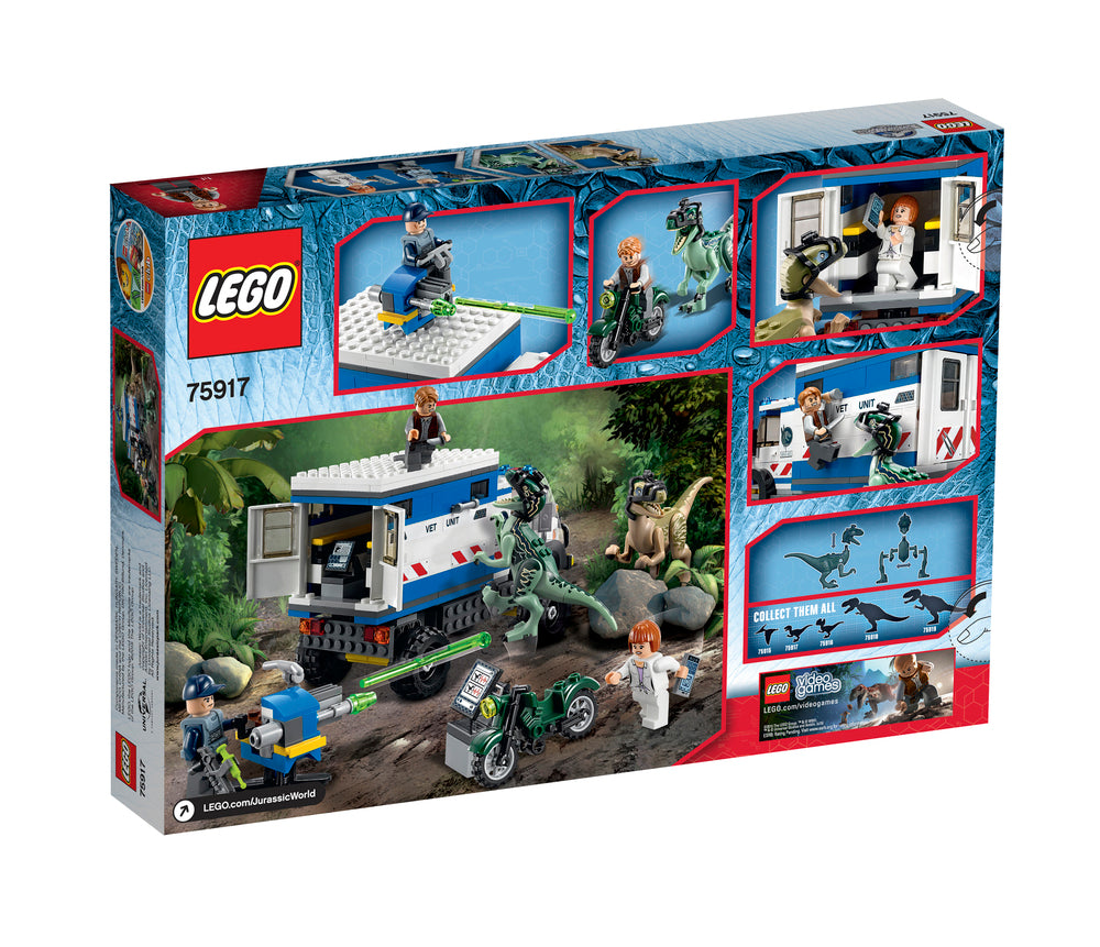 75917 LEGO JURASSIC WORLD RAPTOR-ANGREB