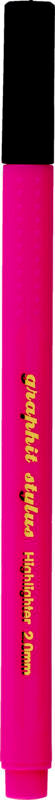 Highlighter graphit stylus pink 2.0mm