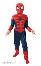 ULTIMATE SPIDERMAN DRAGT MED MUSKLER STR. 7-8 ÅR