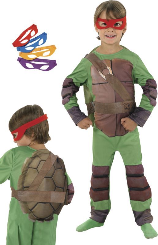 DRAGT NINJA TURTLES STR 3-4 ÅR