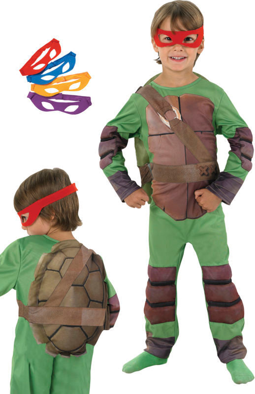 DRAGT NINJA TURTLES STR 5-6 ÅR