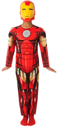DRAGT IRONMAN MED MUSKLER STR. 7-8 ÅR