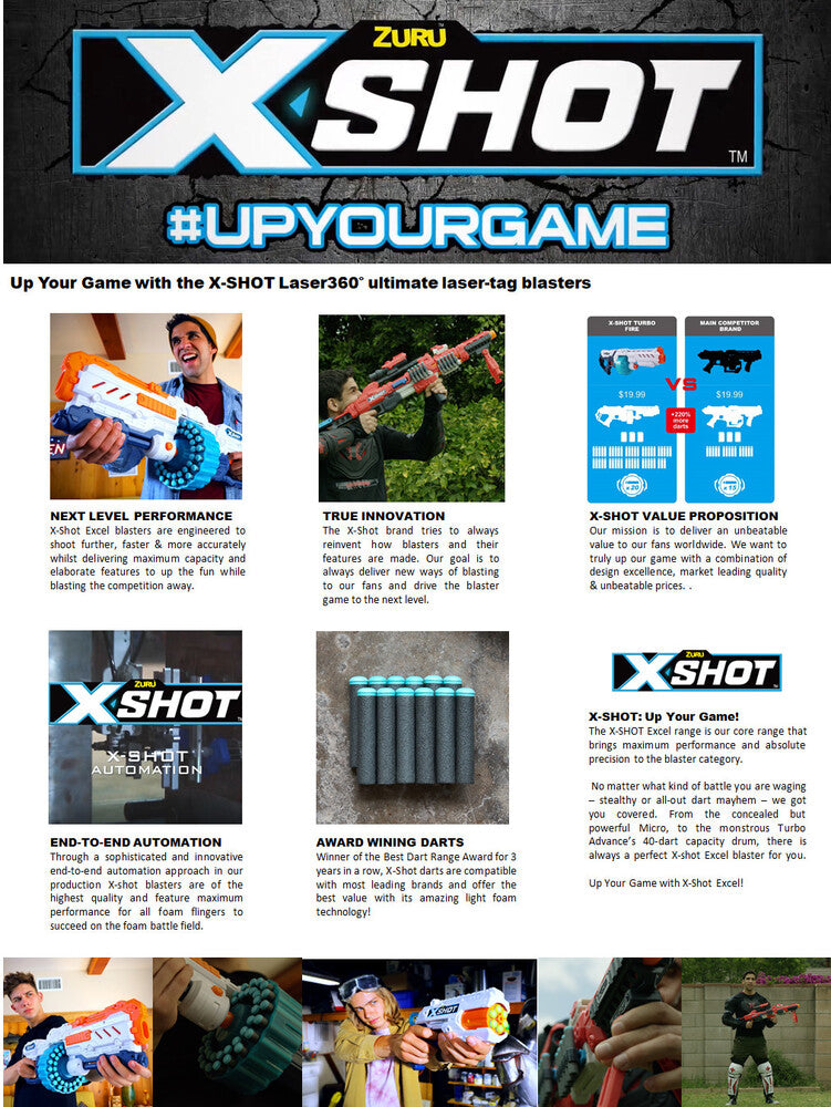 X-shot dart refill