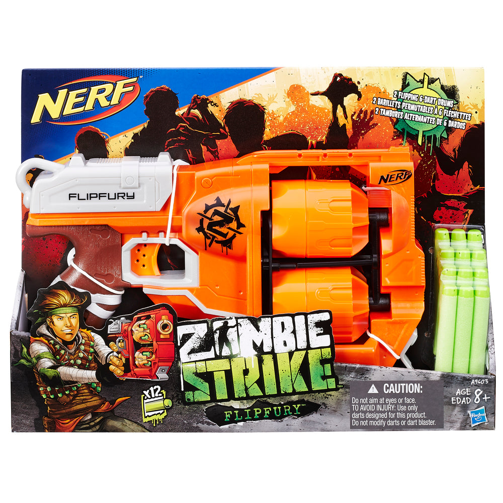 NERF zombie strike flipfury