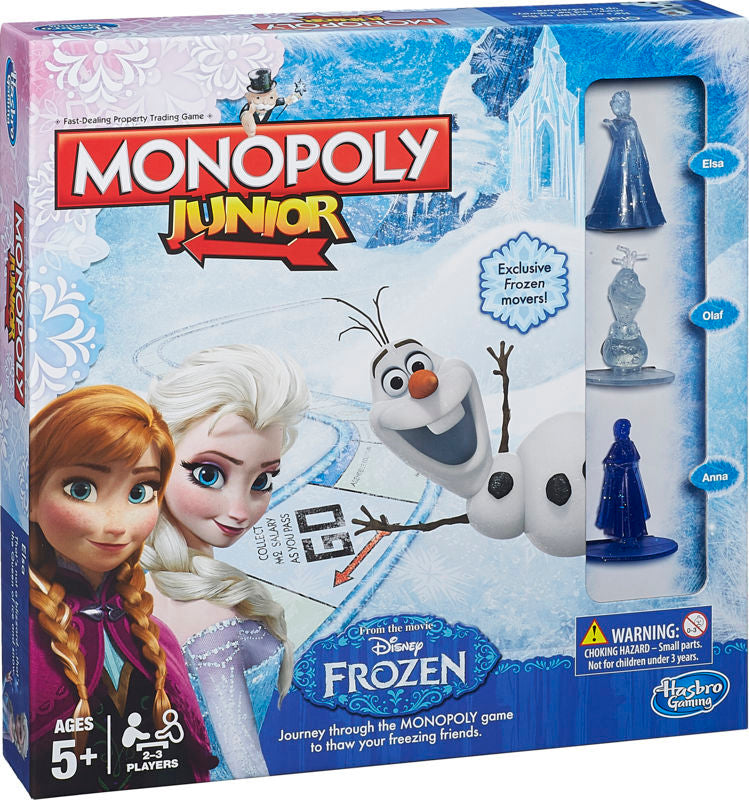 SPIL MONOPOLY JUNIOR FROZEN EDITION