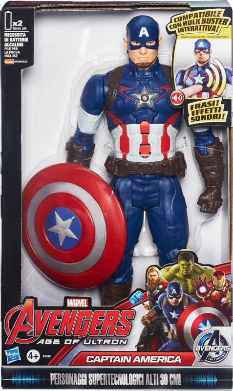 AVENGERS ELEKTRONISK FIGUR 30 CM ASS.
