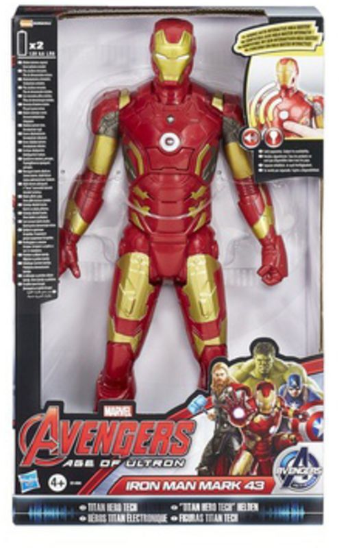 AVENGERS ELEKTRONISK FIGUR 30 CM ASS.