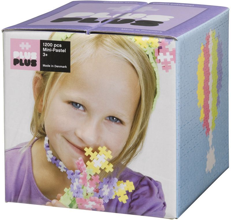 PLUS PLUS MINI PASTEL 1200 STK.