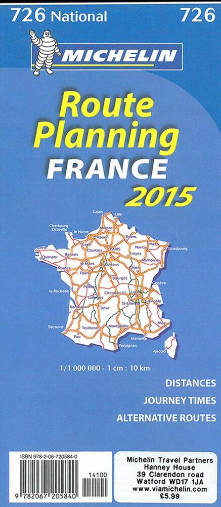 France Route Planning 2015