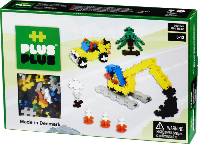 PLUS PLUS MINI BASIC 360 STK. CONSTRUCTION