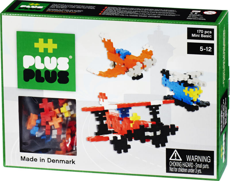PLUS PLUS MINI BASIC 170 STK AIRCRAFT