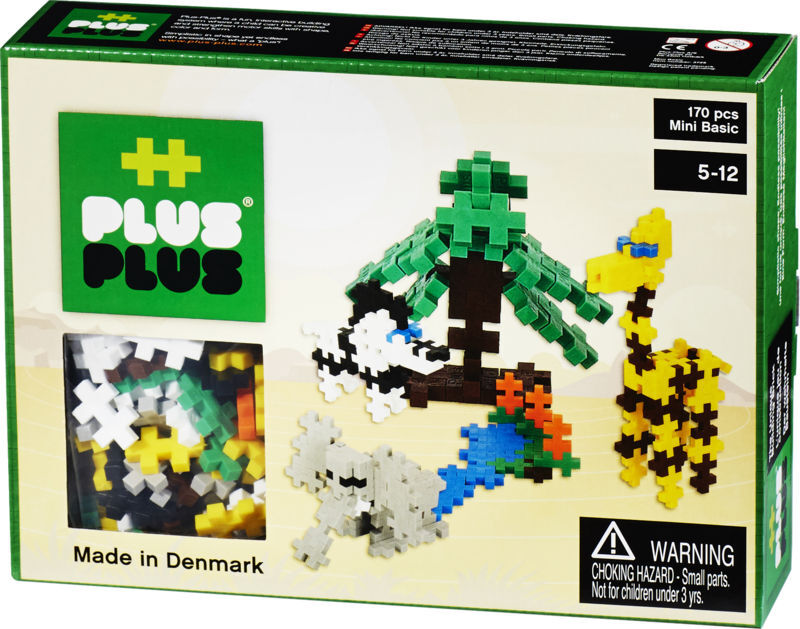 PLUS PLUS MINI BASIC 170 STK ANIMALS