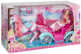 BARBIE MED HEST OG VOGN