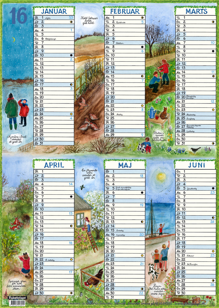 Plakatkalender 2016