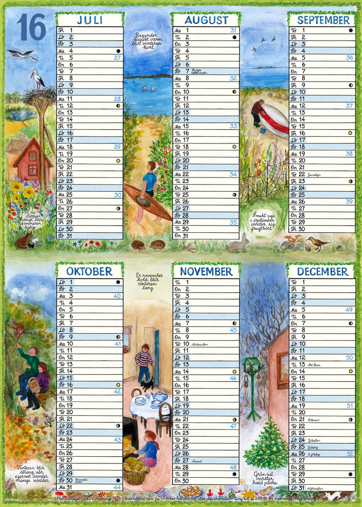 KARTONKALENDER A3 2016