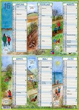 Overblikskalender a4 2016 2016