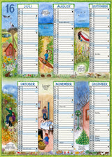 Overblikskalender a4 2016 2016