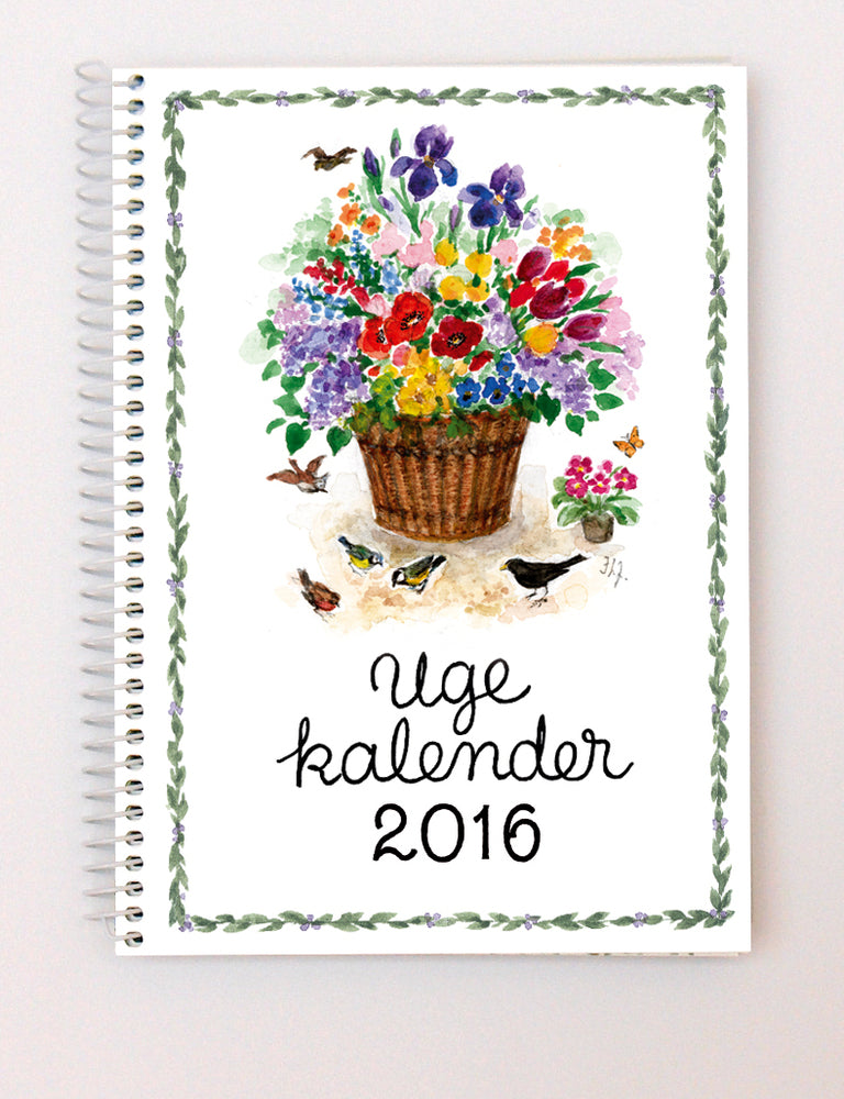 Ugekalenderbogen a5 2016 2016