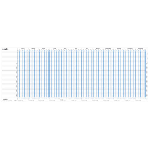 PROJEKT PLANNER 2018 BLÅ