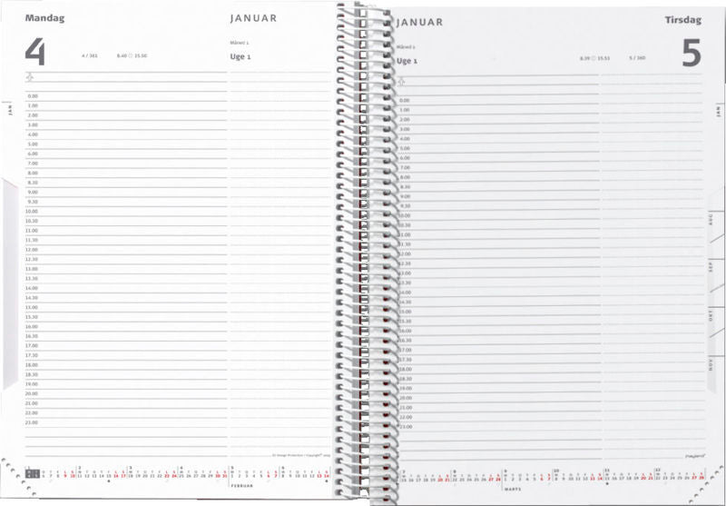 TIMEKALENDER 2017 1 DAG SORT