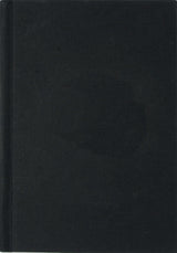 NOTESBOG SORT TEXTIL LINJ. A4