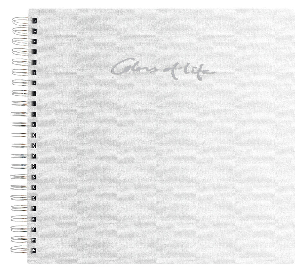Fotoalbum colors of life hvid 300x300mm
