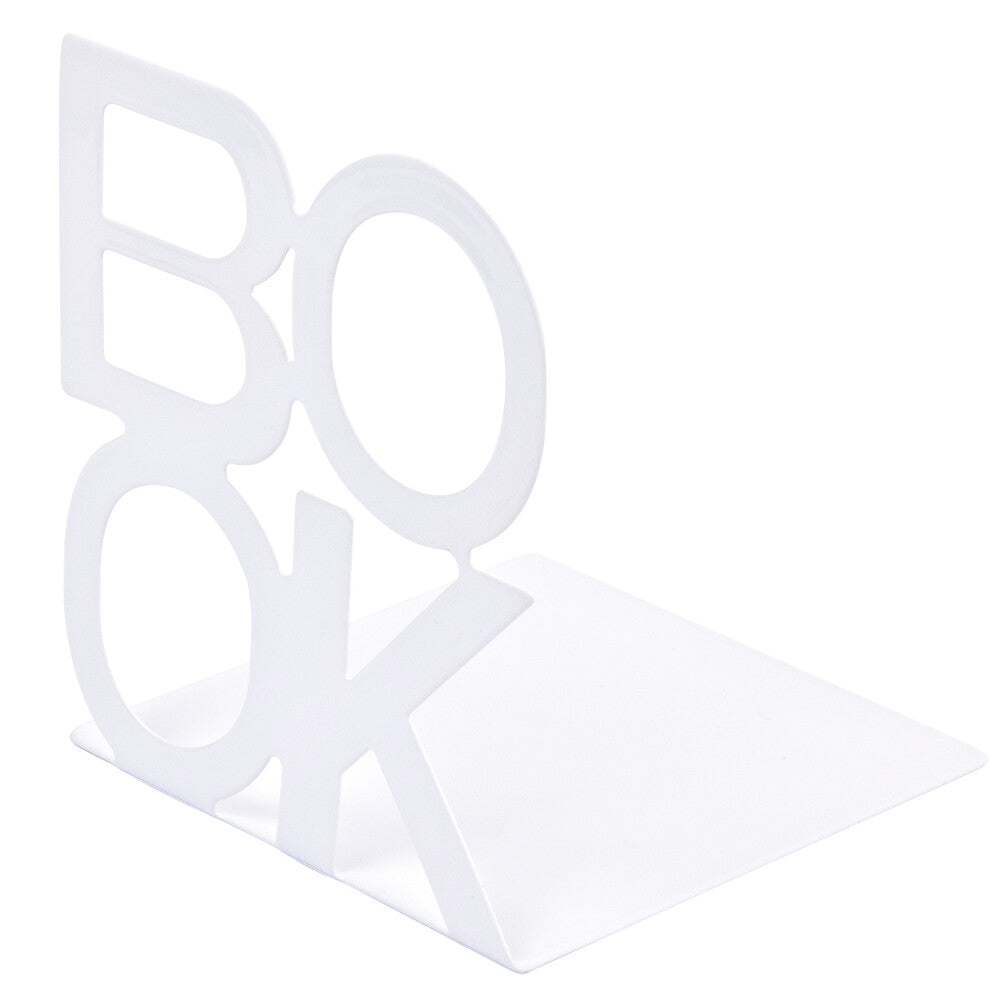 Bogstøtte book hvid 2-pak