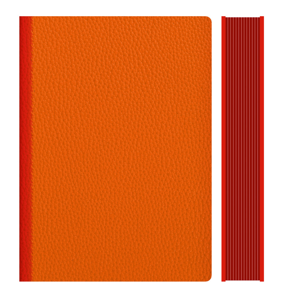 KALENDER LETTS TWO TONE A6 2016 ORANGE
