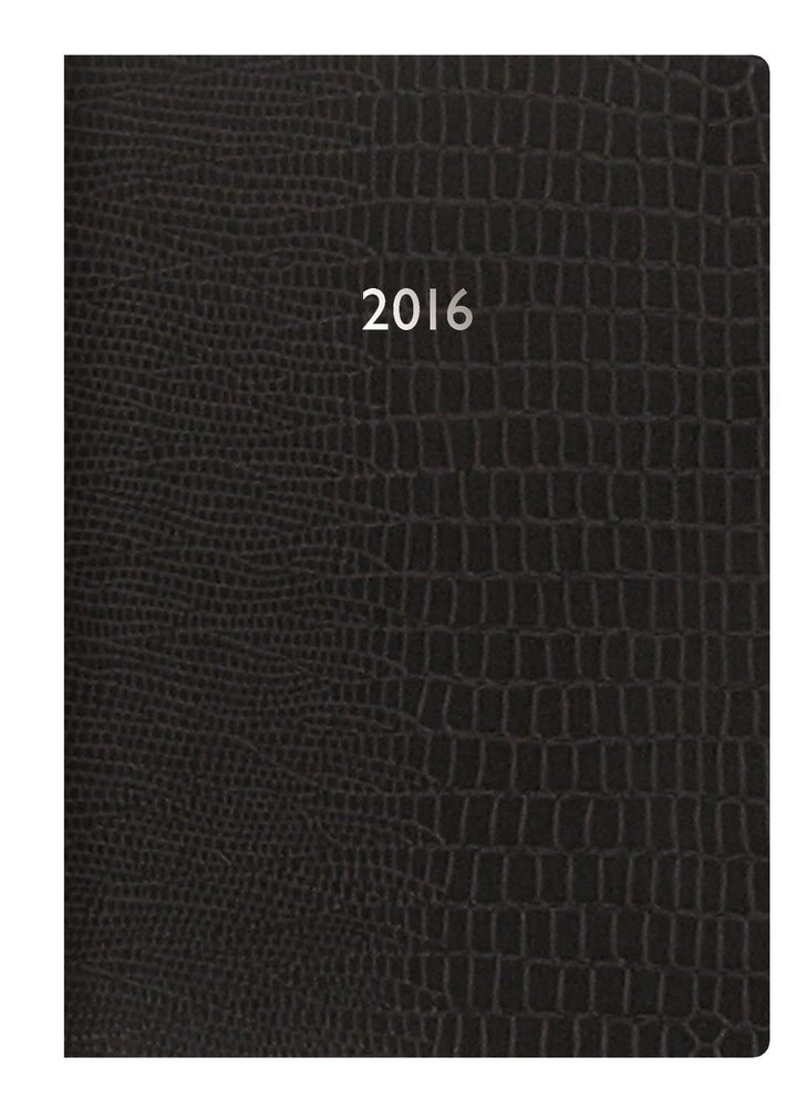 KALENDER LETTS IGUANA A5 UGE 2016 SORT