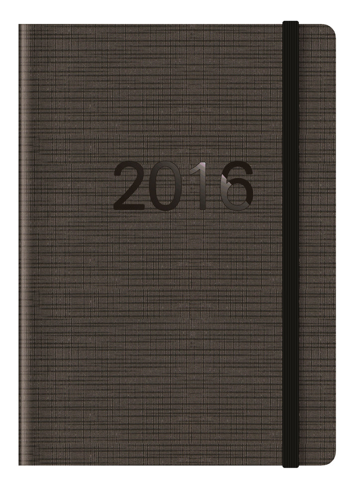 KALENDER LETTS MEMO A5 2016 UGE SORT