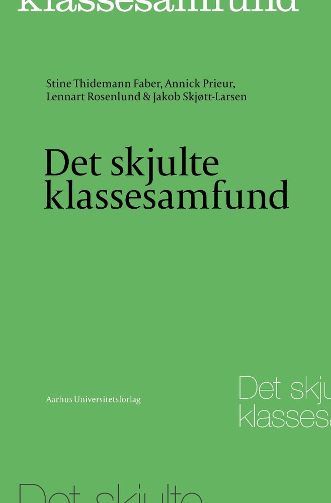 Det skjulte klassesamfund