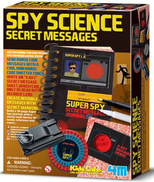 EKSPERIMENT SPY SCIENCE - SECRET MESSAGE