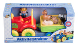 Traktor med anhænger asst