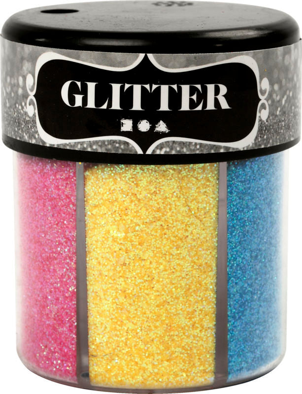 Glitter sortiment 6x13 gram