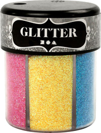 Glitter sortiment 6x13 gram