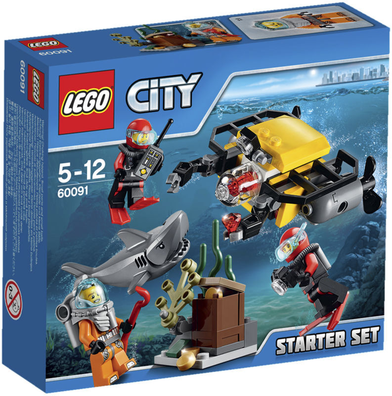 60091 LEGO CITY DYBHAVSSTARTSÆT