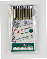 ZENTANGLE KIT SÆT 6 STK. PENNE