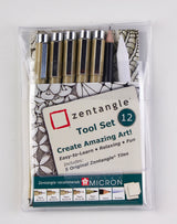 ZENTANGLE KIT SÆT 12 DELE