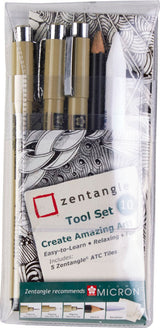ZENTANGLE KIT SÆT 10 DELE
