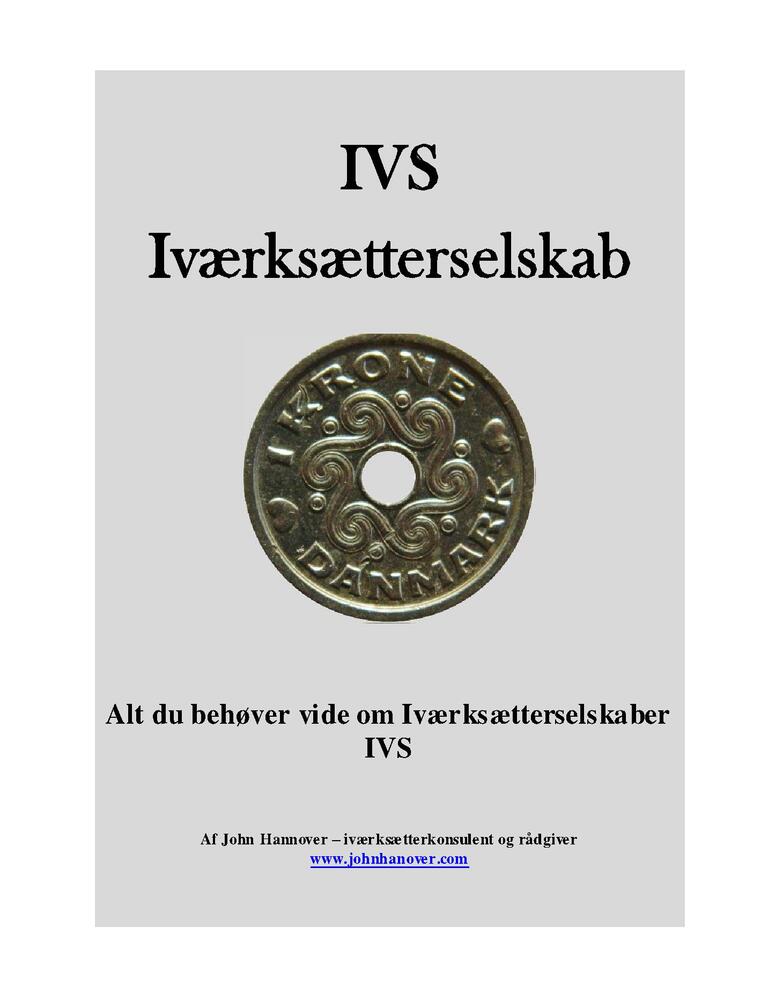 IVS - Iværksætterselskaber