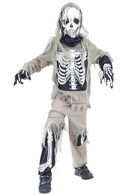 ZOMBIE SKELET DRAGT STR. 128
