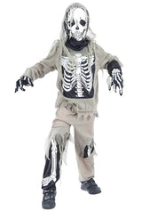 ZOMBIE SKELET DRAGT STR. 128