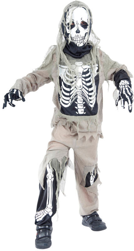 ZOMBIE SKELET DRAGT STR. 128