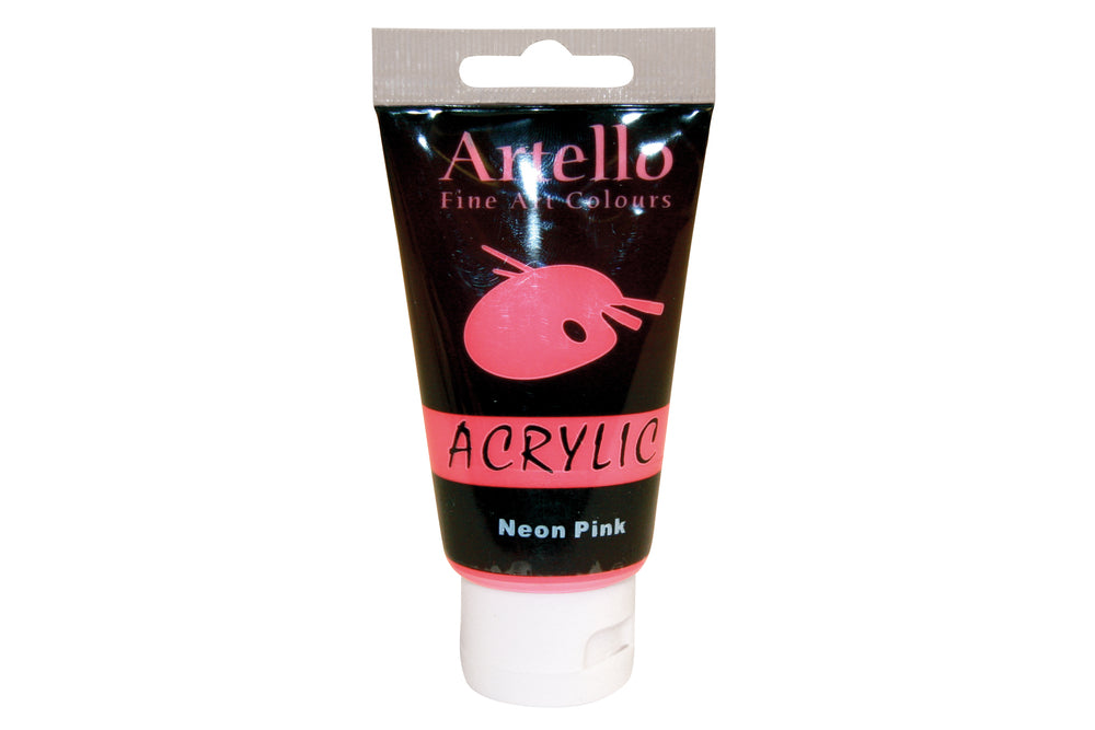 Akrylmaling Artello pink neon 75ml